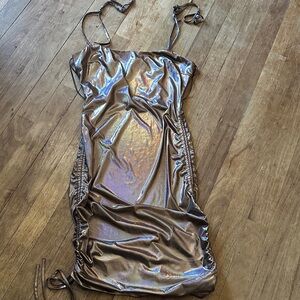 AKIRA Iridescent Mini Dress - M